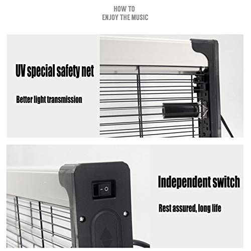 Lámpara de desinfección UV 40W para el hogar, lámpara de desinfección UV montada en la Pared de la Escuela, lámpara de desinfección del Hotel de la Cocina