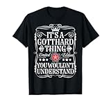 Funny Vintage Gotthard Name T-Shirts And Gifts