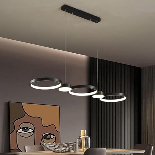 Éclairage de plafond pour îlot central et luminaire suspendu LED 40W variable
