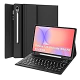 Design de protection : l'étui à rabat offre une protection complète pour votre Galaxy Tab, le protégeant des rayures, des chocs et des chutes accidentelles tout en conservant un accès complet à tous les ports et boutons
