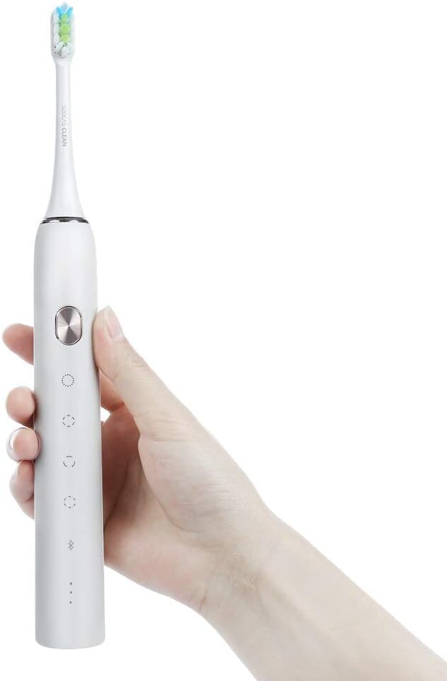 SOOCAS Soocas Sonic Electric Toothbrush, Rechargeable Automatic Toothbrush, Daily Clean, Gum Care, Sensitive, Whitening, Dentists Recommend Tooth Brush, Long Life Duration, X3 White