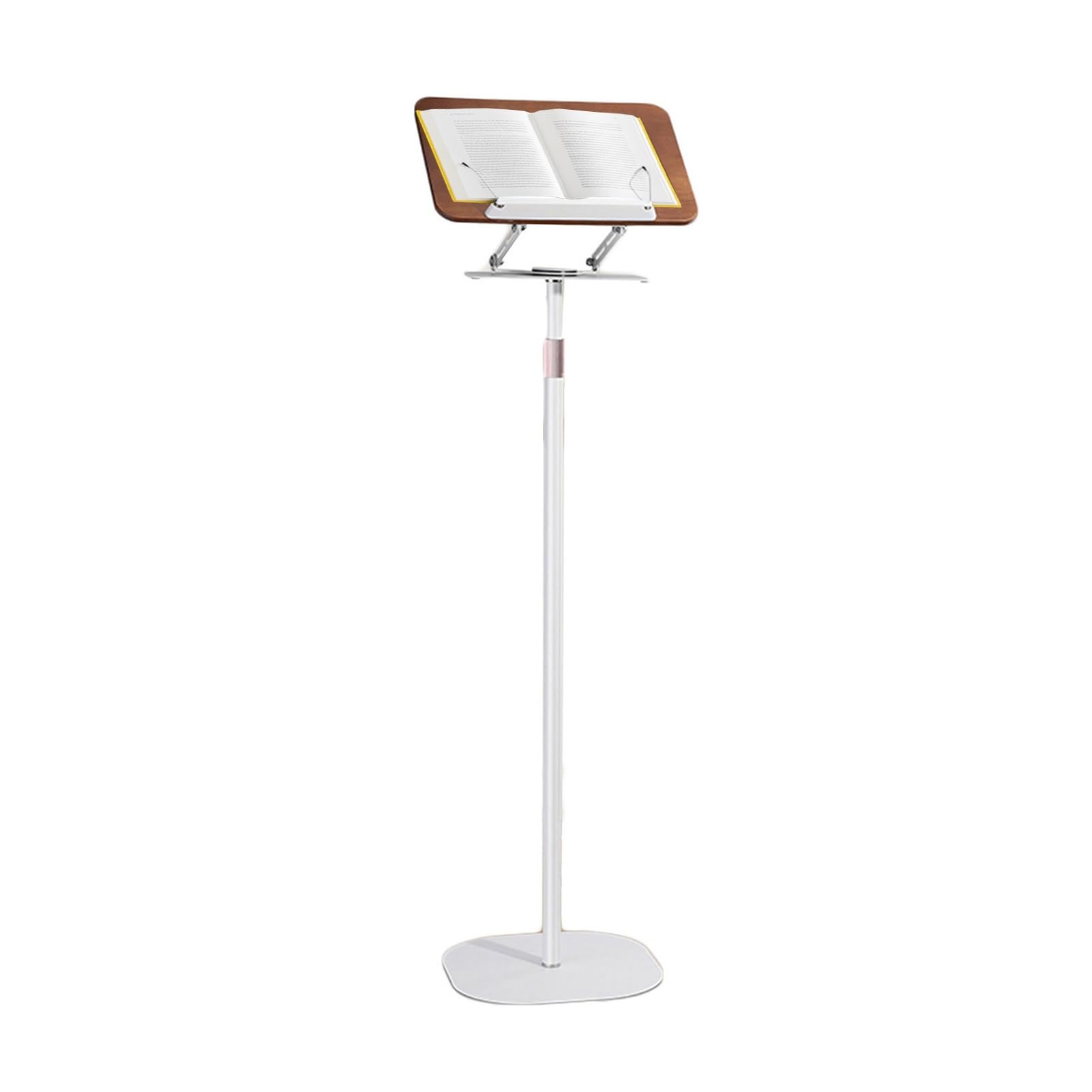 Soporte de música para estudio en casa y mesa blanca ajustable para portátil o proyector