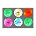Night Eagle CV LED Golf Balls - Light Activated - No Timer - 6 Pack (7 Color Ball 6 Pack)