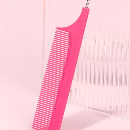 Peine Versátil para Partir el Cabello, Color Rojo miniatura 3