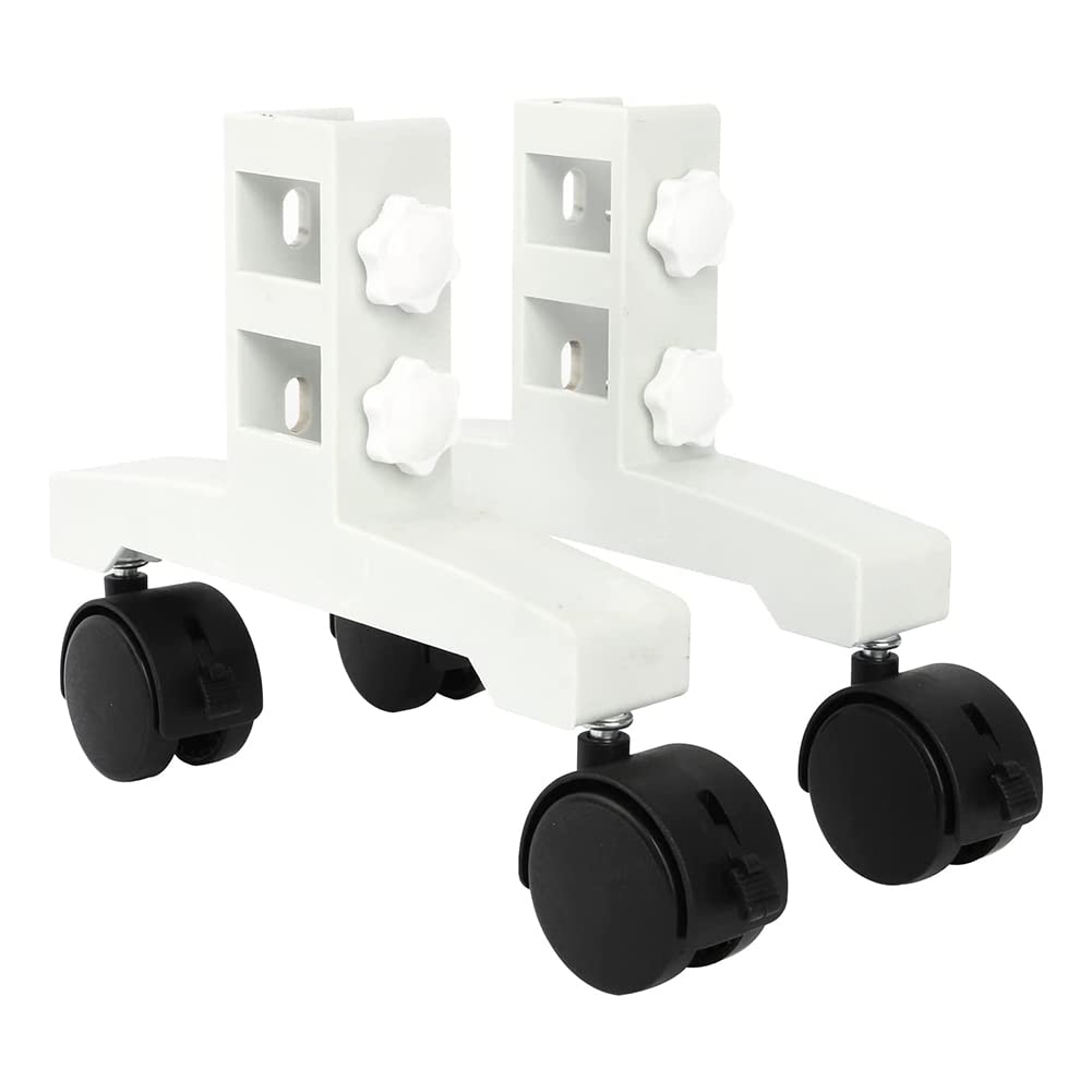Rheross White 2Pcs Infrared Heater Legs Stands Universal Infrared Heater Feet Brackets Movable Home Heating System Accessories
