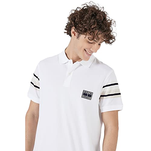 Image of Tommy Hilfiger Solid Cotton Regular Men's T-Shirt