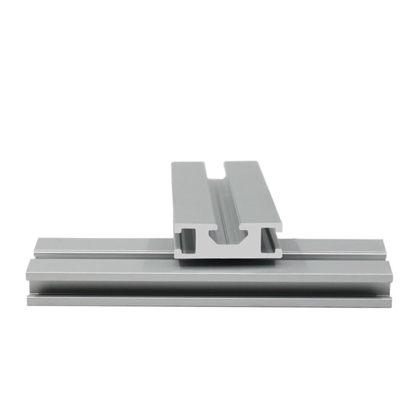 GTPBAO 2 pezzi di profilo in alluminio anodizzato argento 1030 10x30mm telaio di estrusione for guide lineari for armadietti for apparecchiature di scorrimento for telecamere Binario