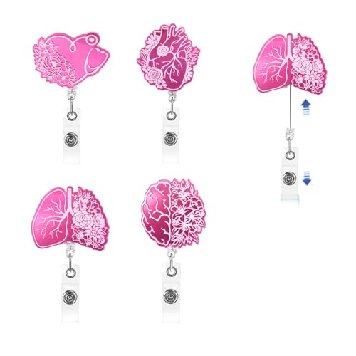 4 Pcs Nurse Accessories Nurse Badge Holder for Nurses Volunteer Students Teachers, Nursing Badge Holder, Nurse Badge Holder, Nurse Accessories (Red Rose) 4 Pcs Nurse Accessories Nurse Badge Holder for Nurses Volunteer Students Teachers, Nursing Badge Holder, Nurse Badge Holder, Nurse Accessories (Red Rose)