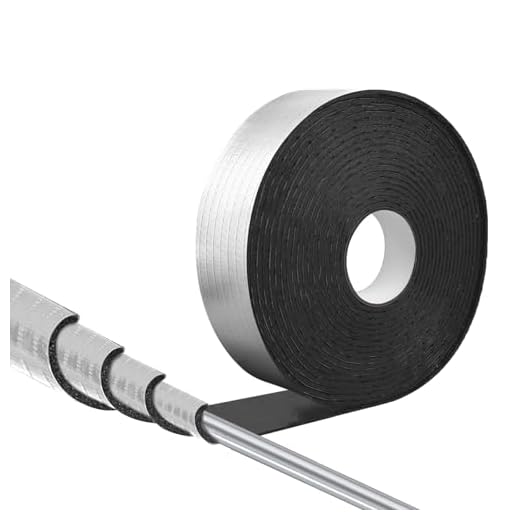 DGSL Pipe Insulation Wrap, 2" Wide X 33 Ft (1 Roll) Pipe Insulation Foam Tube, Self-Adhesive AC Line Insulation for Winter Freeze Protection