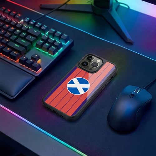 Coque en gel Apple iPhone 13 Pro au design drapeau Écosse Head Case