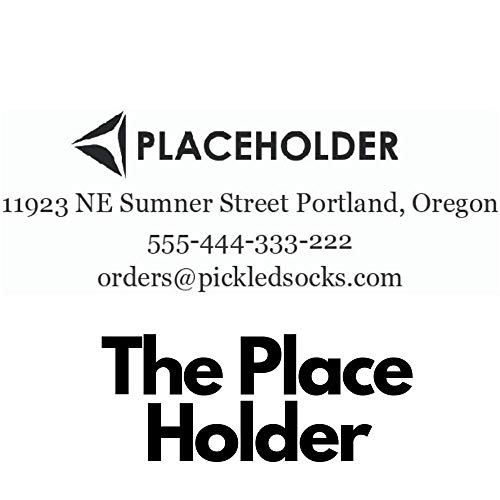 Pickled Stamps 10+ Designs !! Large Logo Self-Inking Stamp 3 Lines Or 4 Lines For Your Address thumb #2