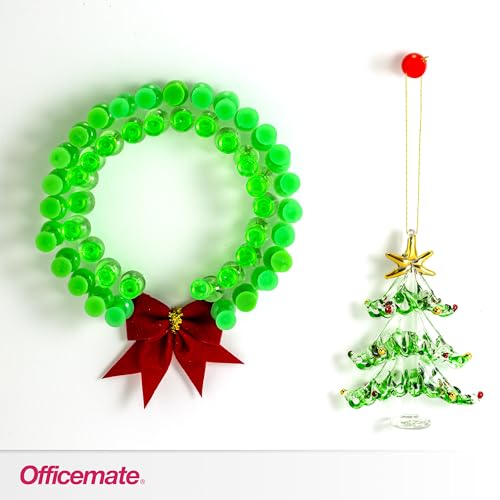 Tachinhas Officemate 35710, cores sortidas, 200 unidades