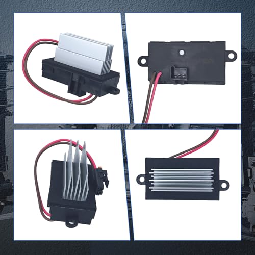 Image of AITKEN Heater Blower Motor Resistor Compatible with 2003 2004 2005 2006 2007 Hummer H2 Replace#19331830 19329838 89023355 93803637 88986529 15-80388 15-80655 15-80911 19331830 3GSH-19E624-CA
