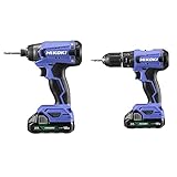 HiKOKI(ハイコーキ) 18V コードレス インパクトドライバ & 振動ドリルコンボ FWH18DA(2BG) + FDV18DA(2BG)