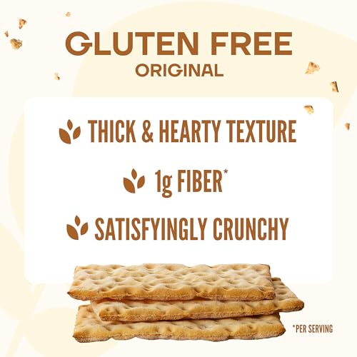 Wasa Gluten Free Original Crispbread, 5.4 oz (Pack of 10), Gluten Free Crackers, Non-GMO Ingredients - image 3