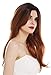 Produktbild WIG ME UP - TYS-1055-4BTTM30 Perücke Damenperücke lang Scheitel Ombre Rot-Blond Dunkelbraun Vamp