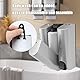 Ruiqas Manueller Seifenspender 3 x 350 ml Duschabroller Drill-Free 3 Flasche Wand Montiert Flüssigmilch Lotion Seifenspender Set für Das Badezimmer Toilettenhote