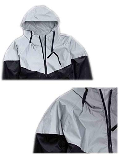 TR Mens Reflective Jacket Coat Hight Visibility Cycling Jacket4