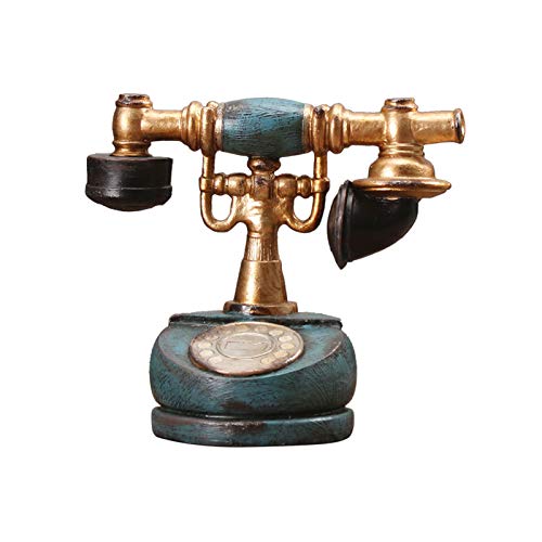 Retro Vintage Telefon, Desktop Vintage Telefon/Retro Telefon Modell Kreative Festnetz, Harz Dekorative Handwerk. Für Büro, Bar, Cafe Dekoration