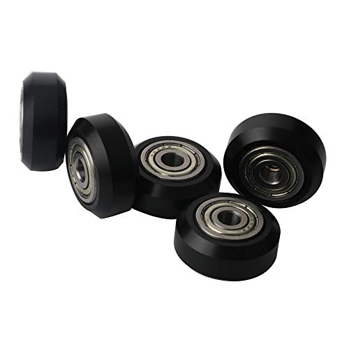 RUNCCI-YUN 3D Puleggia Passivo Rotonda Plastica