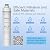 RO100ROPOT Series PCF Fliter Replacement Cartridge Compatible with Bluevua RO100ROPOT(RO100ROPOTUV) Series Water Filter, 1-Year Replacement Cartridge, 4th Stage (1 Pack)