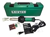 Leister Triac AT Digital Control Hand Held Plastic Welder with 40mm Nozzle and Carrying Case