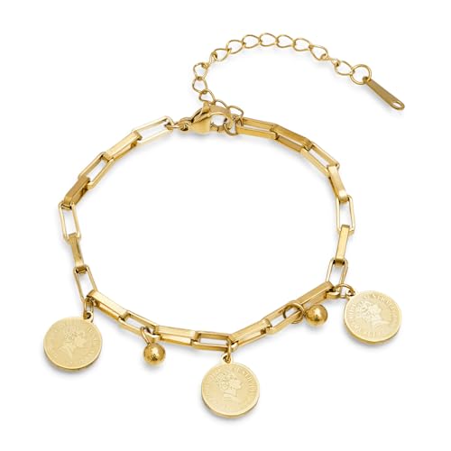 Image of Rubans Demi Fine Stainless Steel Bracelet Waterproof Gift for Women & Girls