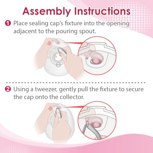 Image of Nenesupply Caps for Pouring Spount of Handsfree Collection Cups Spout Cap Spout Stopper