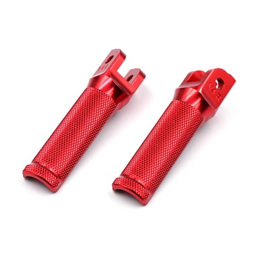 Fußstütze Pedale Motorrad Fahrer Fußrasten Pedale Vorne Fußrasten Fußrasten Für Ducati Für Panigale Für V4 1100 899 959 1199 2015 2016 2017(Foot Pegs Red)