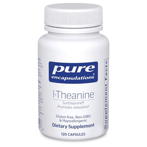 Pure Encapsulations L-Theanine - Amino Acid Supplement to Support Relaxation Stress & Nervous System* - 120 Capsules