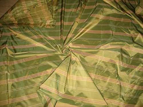 Taffetas de soie vert pomme de luxe pour haute couture