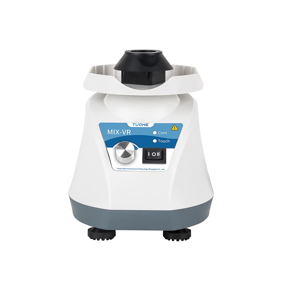 TUOHE-Lab Vortex Mixer,Adjustable Speed 0-2500rpm, Mix 89 Samples，Orbital Diameter 3mm, 50/60Hz 110v,Touch and Continuous Modes,Benchtop for Clinic Classroom Lab