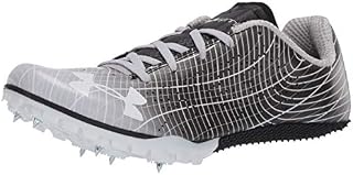 Under Armour Kick Sprint 3 Running Shoe, Black (001)/White, 6.5