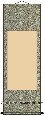 Suministros de arte chinoPergamino de pared de caligrafía y pintura china en blanco - Pergamino de pared 100% hecho a mano de calidad premium