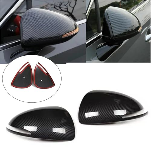 Coques rétroviseur pour Sonata DN8 2020-2022 en ABS noir - 2