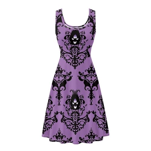 Image of Renewold Women's Sleeveless Tank Dress with Pockets, Casual Scoop Neck A-Line Sundress for Summer, Travel and Vacation