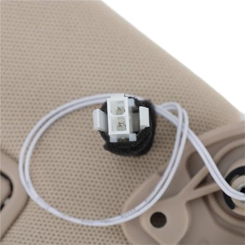 Pare-soleil gauche beige pour Infiniti QX60 et JX35 avec miroir éclairé - 4