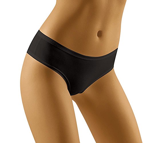 Wolbar Damen Midi-Slip WB162, Schwarz,L