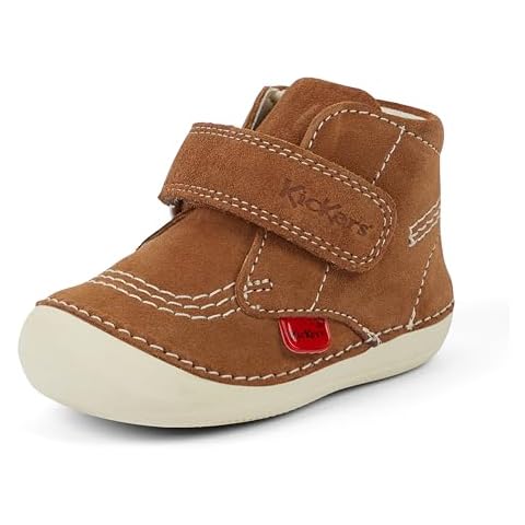Kickers Unisex Baby Softer Hi Boots with Cushioned Sole Cover