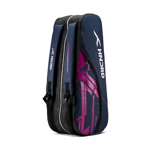Image of Hundred CosmoGear Max Kit Bag with Dual Climate-Control Compartments | Dedicated Shoe Pocket | Ergonomic Back Straps|for Professional Play |Ideal for Men & Women (Navy)