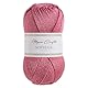 Utopia Crafts Softease Knitting and Crochet Yan 100g (Bordeaux Plum)