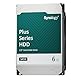 Synology 6 TB HAT3300 HDD – 1 Million Stunden MTBF, 180 TB/Jahr Arbeitslast, 5400 PRM