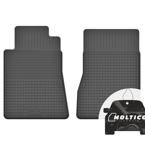 Vorne Gummimatten mit Rand Auto Fußmatten Gummi Automatten Passgenau 2-teilig Set - passend für...
