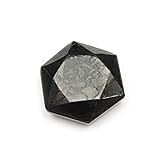 【BELLPIERI】シュンガイト 六芒星型 ペンダントトップ 22～23mm【1コ販売】 / 60-11 SY22PT-X