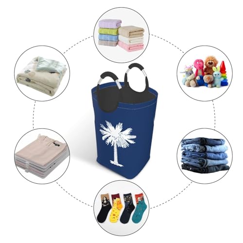 Panier à linge pliable 50L idéal pour optimiser le tri du linge