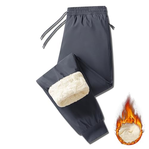 Pantalon de jogging décontracté chaud en polaire pour homme actif