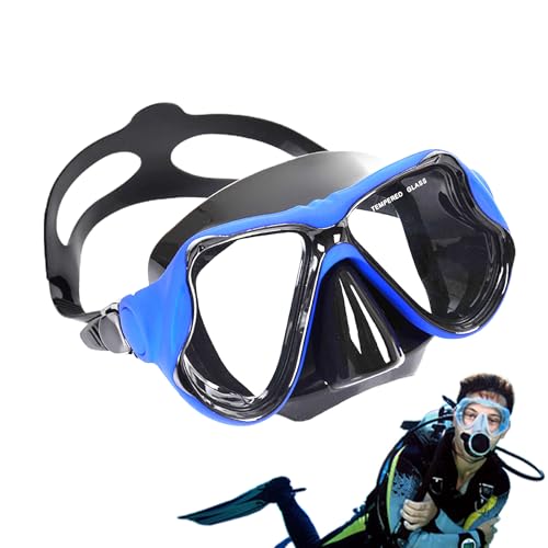 Ocgle per adulti con copertura del naso, occhiali subacquei, visione a 180 ° Clear Vision Anti-Fog Snorkeling Goggles | Ocgle d'acqua ergonomiche, maschera per il nuoto per snorkeling diversi