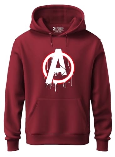 Image of XENOVAURBAN Hoodies | Unisex Hoodie Sweatshirt Printed AV-A1 - PAR