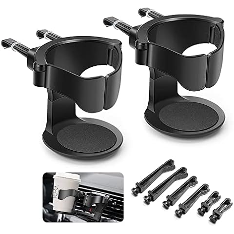 LYCXAMES Portavasos para Coche con Clips Ajustables Cover