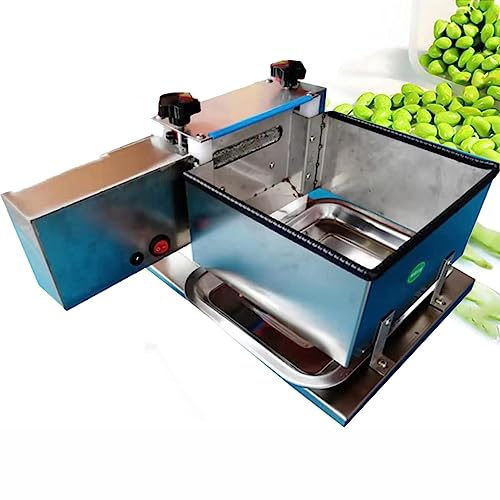 FENGSSLL Máquina eléctrica para desgranar Guisantes, Peladora de Frijoles Máquina peladora de Guisantes, Máquina semiautomática Comercial para desgranar Guisantes, Peladora Comercial